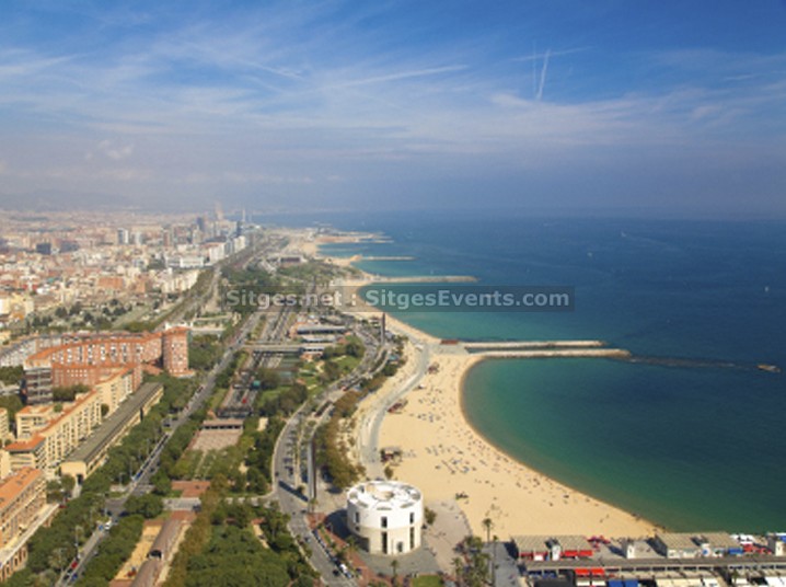 Beaches Outside of Sitges