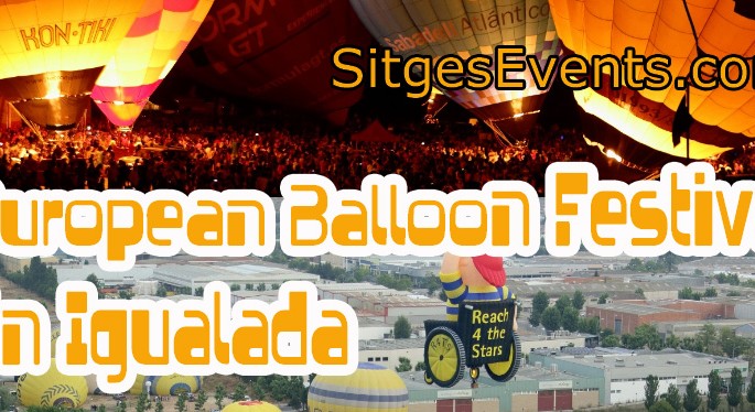 European Balloon Festival in Igualada