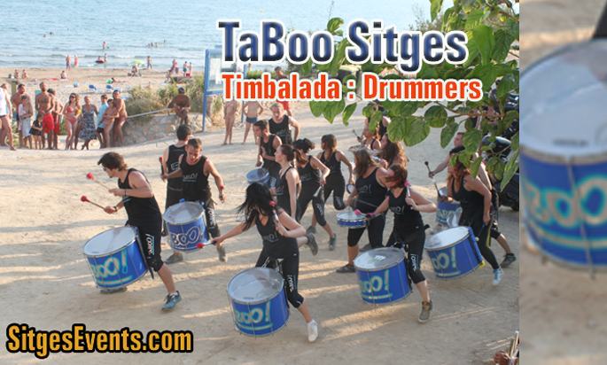 TaBoo Sitges Timbalada Drummers