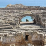 Roman Amphitheatre in Tarragona, Catalonia, Spain