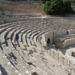 Roman Amphitheatre in Tarragona, Catalonia, Spain