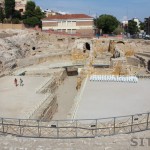 Roman Amphitheatre in Tarragona, Catalonia, Spain