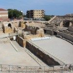 Roman Amphitheatre in Tarragona, Catalonia, Spain