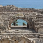 Roman Amphitheatre in Tarragona, Catalonia, Spain