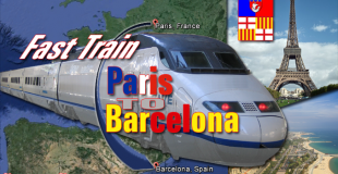 Direct Fast Trains Paris to Barcelona 6h 25 min From December