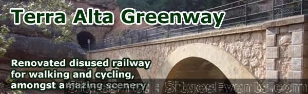 Cataluña Disused Railway : Terra Alta Greenway 