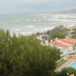 Sitges on a rare Rainy Day