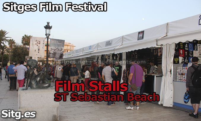 San Sebastian Film Fest Stalls