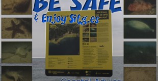 Sitges ‘Coastal Advice’ Sign