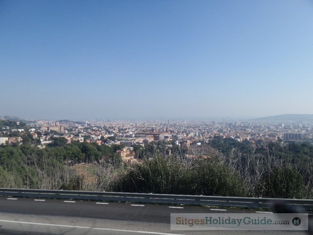 Barcelona Tibidabo Hill Mountain