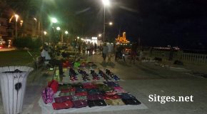 Sitges irregular street sales